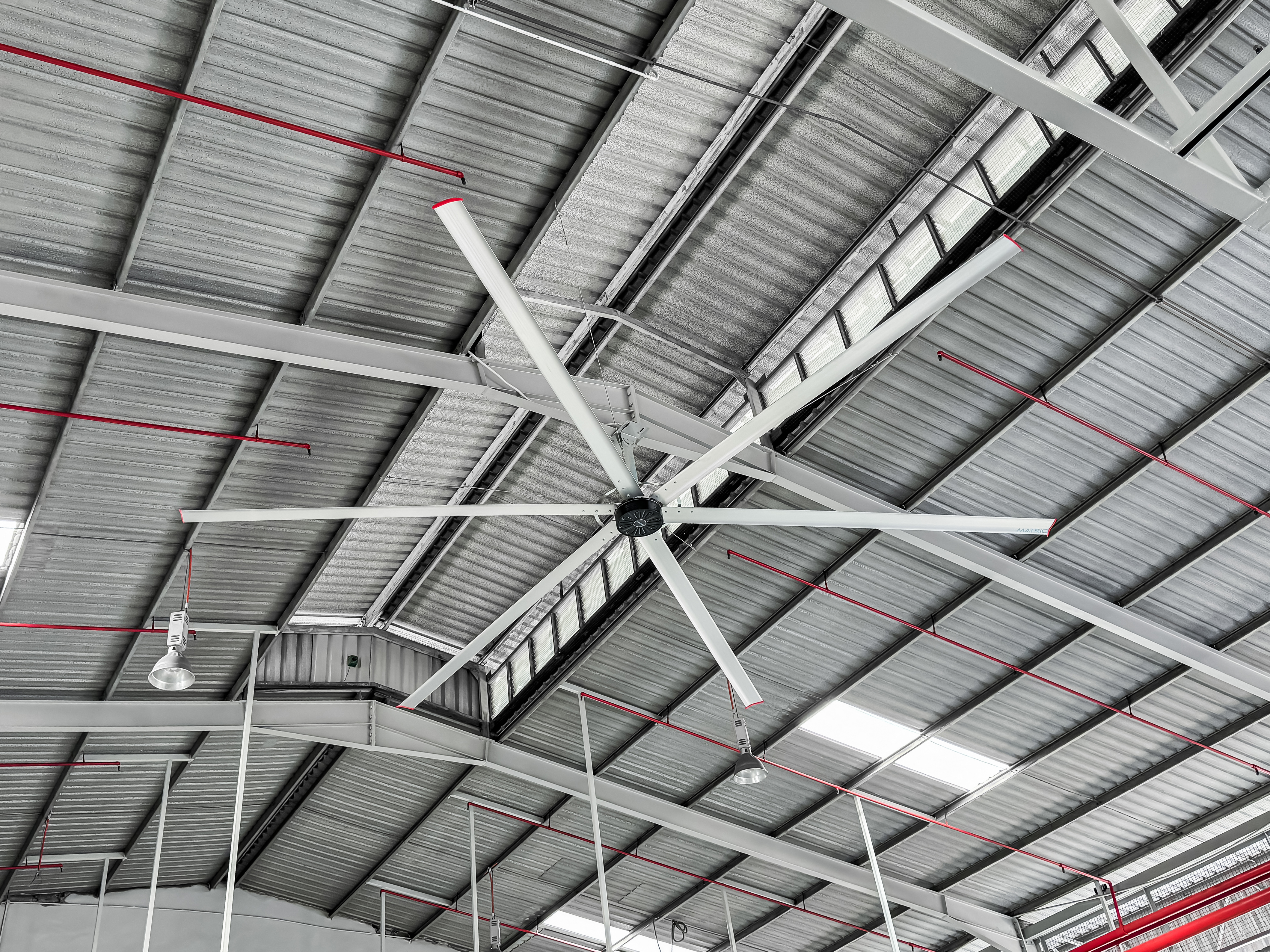 AIRON fans in a commercial space
